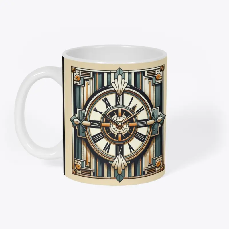 Art deco clock